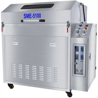 SME-5100 уборщика джига корзины диаметра Двух-станции 1000mm машина паллета печи волны Smt круглого пневматическая паяя очищая