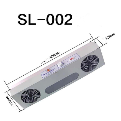 2 высасыватель голов 100kgs анти- статических Ionizer 125mm для предохранения от ESD